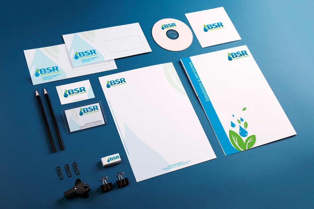 Identidad Corporativa · BSR Limpiezas y Servicios
