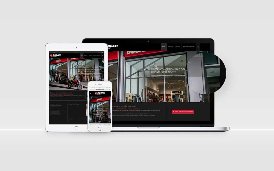 Web Corporativa · Ducati Bilbao