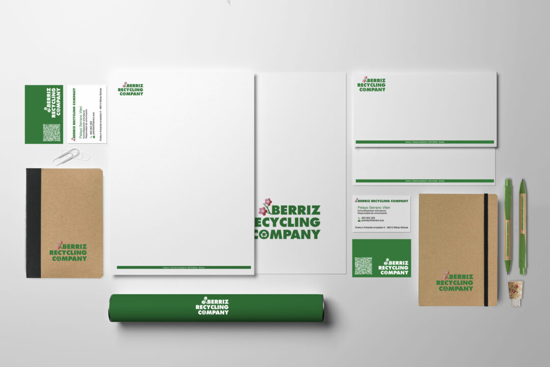 Branding · Berriz Recycling Company