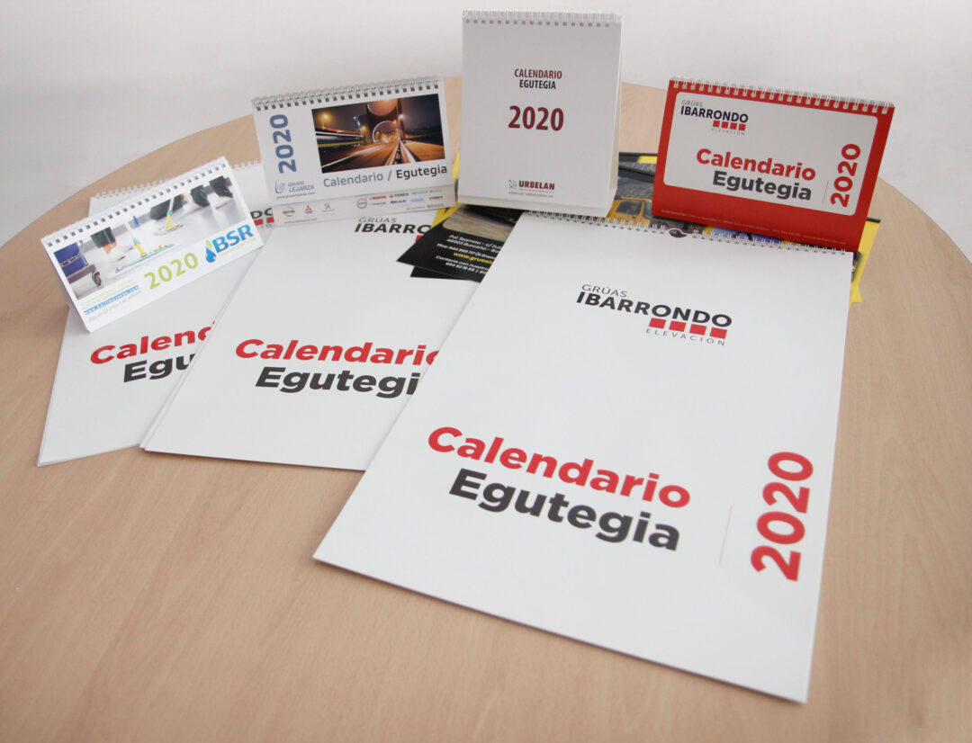 Calendarios 2020 · Varios Clientes