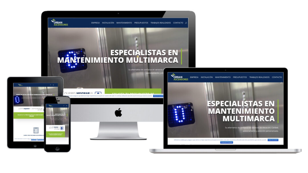 Web Corporativa · Bizkaia Ascensores