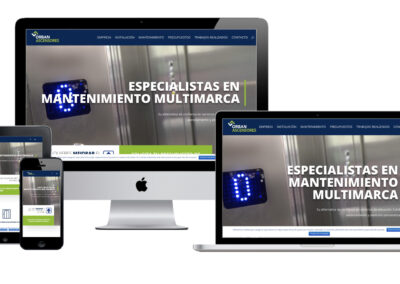 Web Corporativa · Bizkaia Ascensores