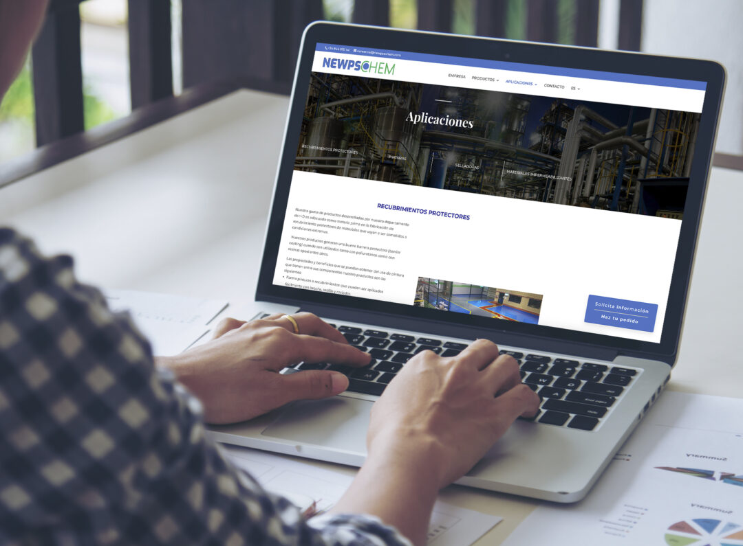 Web Corporativa · Newpsochem