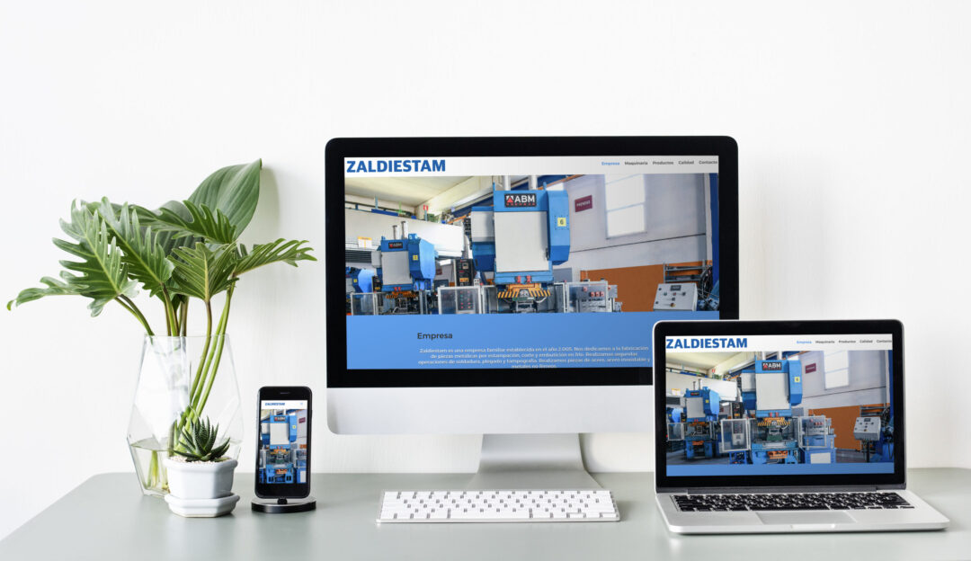 Web Corporativa · Zaldiestam
