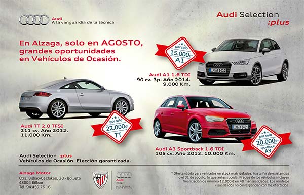 Campaña Publicitaria · Audi Alzaga