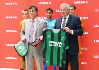 Patrocinio Sestao River Club · Nissan Lejarza