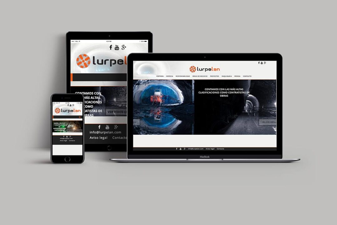 Web Corporativa · Lurpelan
