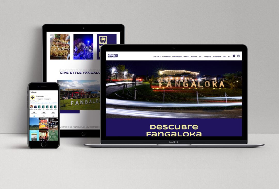 Web Corporativa · Fangaloka Style